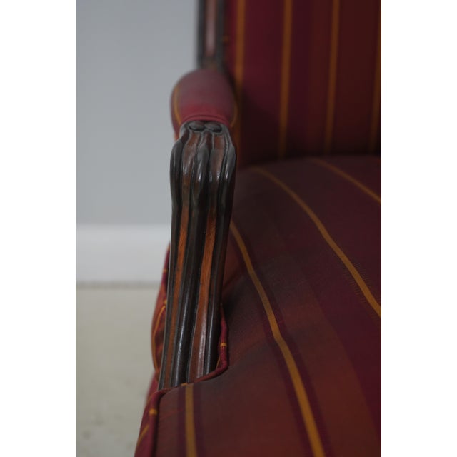 Ej Victor French Louis XV Upholstered Bergere Chair For Sale - Image 15 of 18