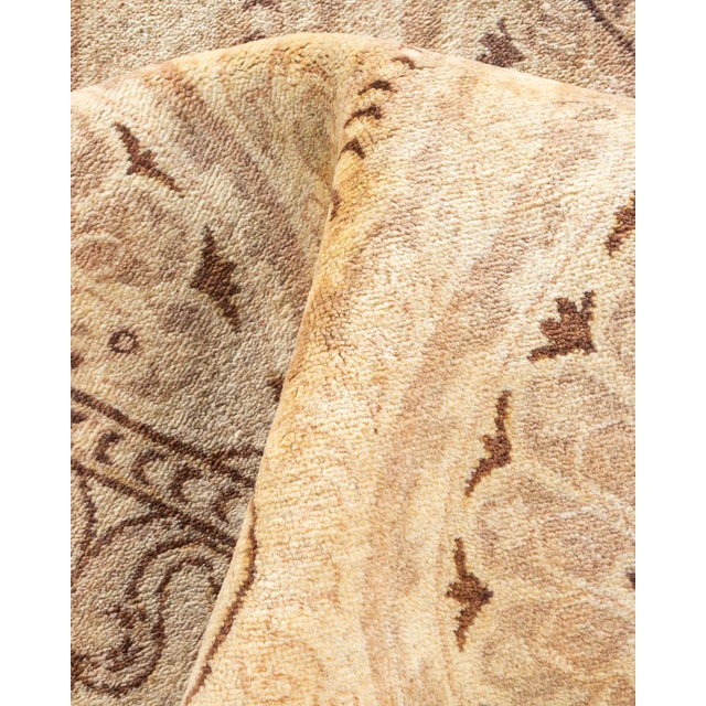 Textile Mogul, One-of-a-Kind Hand-Knotted Area Rug - Ivory, 3' 2" x 5' 1" For Sale - Image 7 of 8