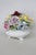 English Royal Doulton England Bone China Floral Posy Mixed Flowers in Footed Bowl 5016b For Sale - Image 3 of 18
