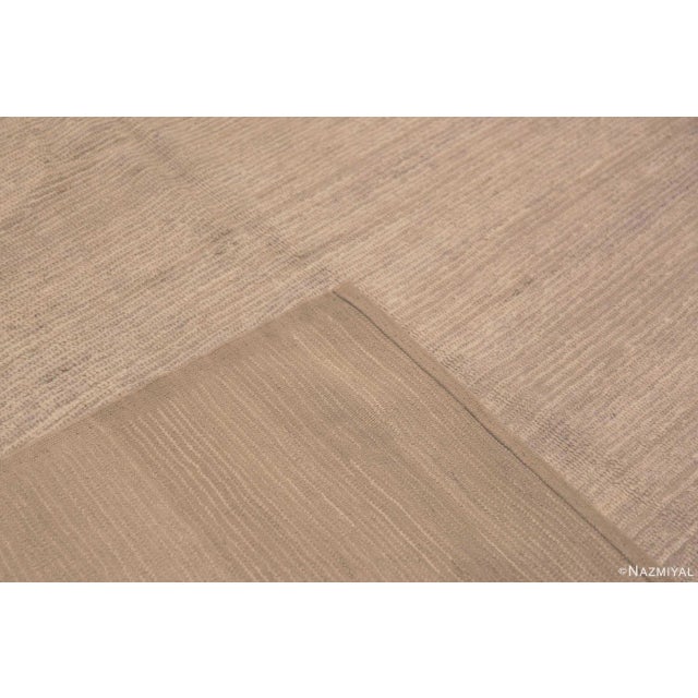 Gentle Tone Minimalist Modern Trendy Rug For Sale In New York - Image 6 of 6