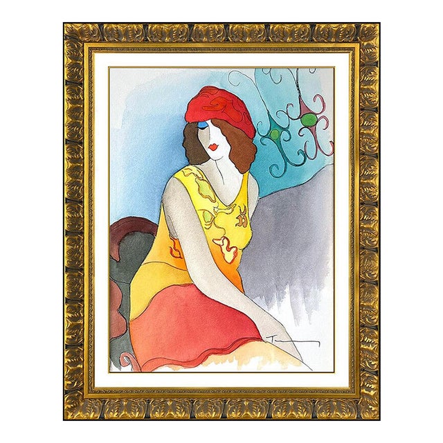 Late 20th Century Scarlett Beauty, Itzchak Tarkay For Sale