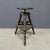 Exceptionally beautiful dark-colored German work stool from the early 1900s. This antique specimen is beautifully...
