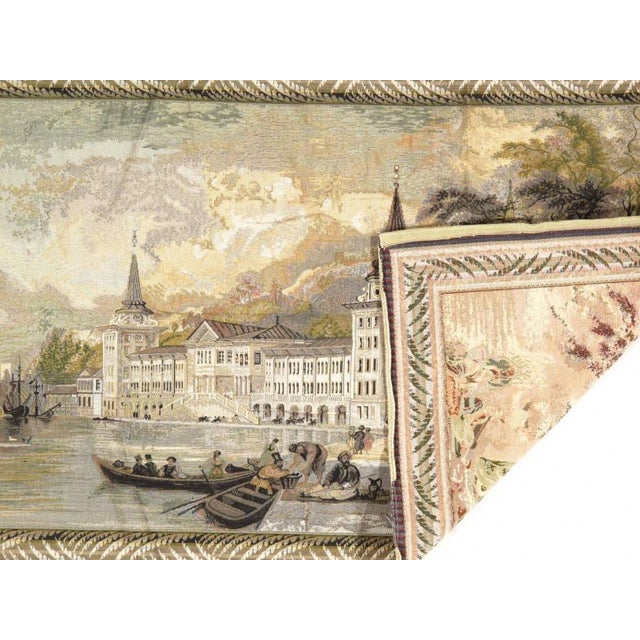 English 1980s Pasargad DC Flemish Wall Tapestry For Sale - Image 3 of 3
