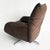 Early 21st Century Edra Chiara Model Ottoman, Lounge Chair With Chrome Bases, Supple Leather, Setof 2 For Sale - Image 5 of 18