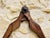 Rustic Antique Walnut Carpenter Compass by E. Ducretet, 1870s For Sale - Image 3 of 18