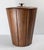 We are selling this simple and stylish Mid-Century modern ice bucket by Vermilion. This ice bucket has body of walnut with...