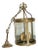 Lantern in Brass and Blown Glass, Italy, 1950s For Sale