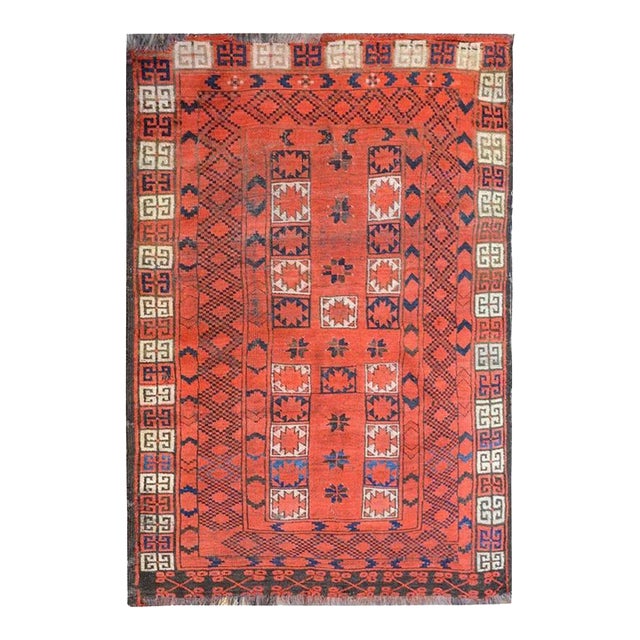 Gorgeous Early 20th Century Ersari Rug For Sale