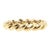 Late 20th-Century 14 Karat Yellow Gold 11.5mm Wide Macaroni Link Bracelet For Sale