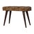 Upholstered in a bold leopard-print velvet, this bench adds a playful yet refined accent to hallways or bedrooms....