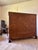 Brown Vintage Cherry Wood Chest With 9 Drawers For Sale - Image 8 of 8