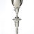Silver Classical Hollywood Regency Silvered Bronze Torchiere For Sale - Image 8 of 18