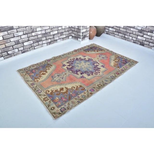 Decorative Vintage Kurdish Carpet For Sale In Phoenix - Image 6 of 10