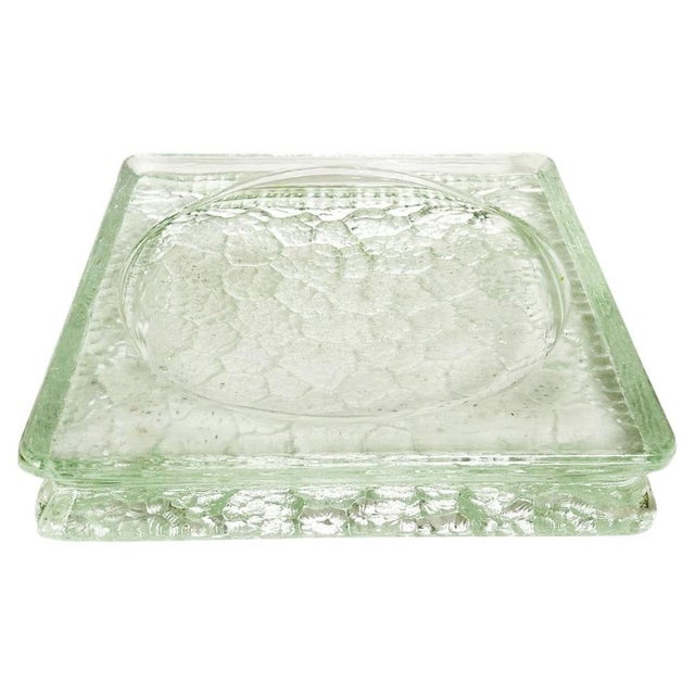 Ashtray in Saint-Gobain Glass attributed to Le Corbusier, France, 1930s For Sale - Image 12 of 12