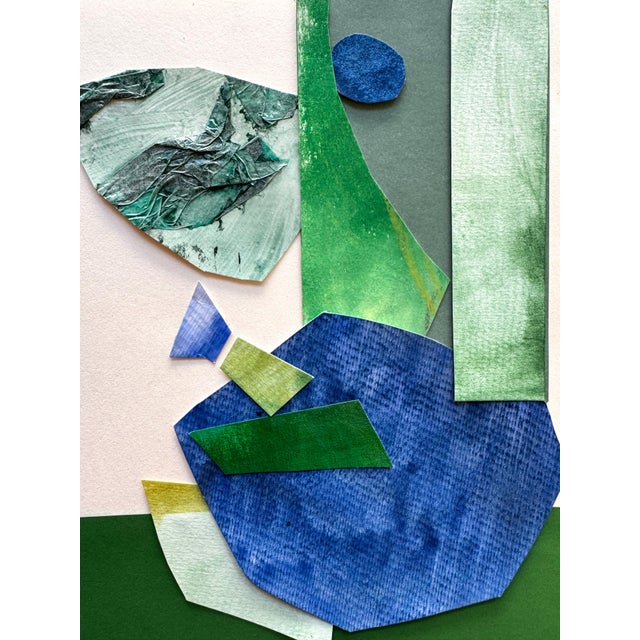 2020s "Mr. Sunshine" Original Framed Collage on Paper by Zac Woodiel For Sale - Image 5 of 12