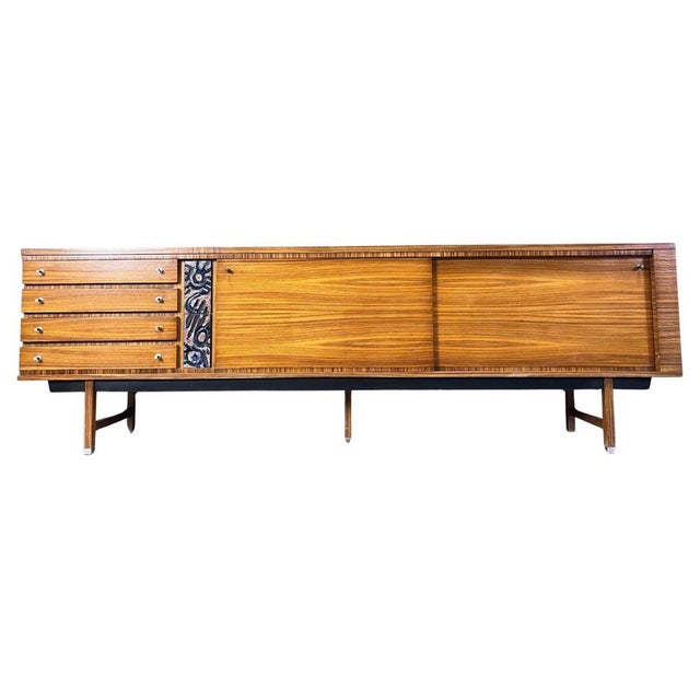 Vintage Sideboard by Pieter De Bruyne for AL Meubel, 1960s For Sale - Image 11 of 11