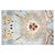 Textile Afghan Sultanabad Wool 8x10 Light Blue, Ivory & Taupe Handmade Oval Area Rug #9902749 For Sale - Image 7 of 9