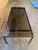 Late 20th Century Late 20th Century Brushed Bronze Coffee Table With Smoky Glass Top For Sale - Image 5 of 6