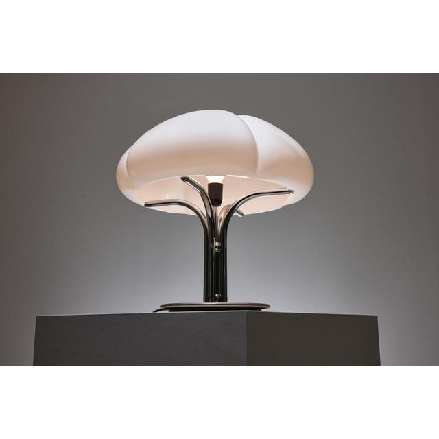 Metal Quadrifoglio Table Lamp by Studio 6G for Guzzini, 1970 For Sale - Image 7 of 7