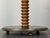 1950s Large Mid-Century Brutalist Wood Turned Mushroom Table Lamp, France, 1950s For Sale - Image 5 of 14