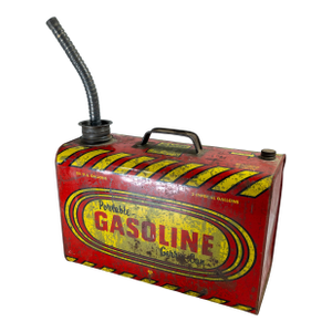 Mid-Century Modern Advertising Graphic Gas Can