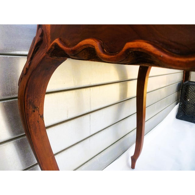 Console Table with Drawers in the style of Ludwik, 1900s For Sale - Image 9 of 18