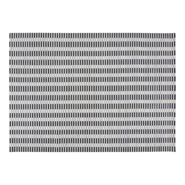 Contemporary Indian Modern Hand Loom Wool Rug, 8'9X12'1 For Sale