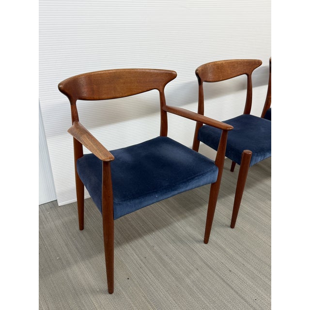 Arne Hovmand-Olsen for Mogens Kold Møbelfabrik Dining Chairs, Set of Eight For Sale In San Francisco - Image 6 of 14
