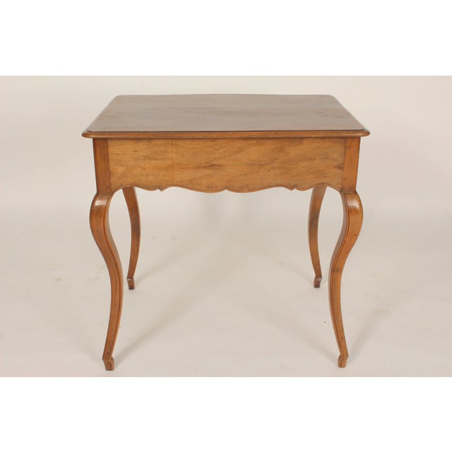 Louis XV Provincial Style Walnut Occasional Table For Sale - Image 4 of 13