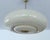 Art Deco Pendant Light in Ivory Glass, 1930s For Sale - Image 12 of 18