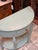 Safavieh Jan Demilune Console, Slate Teal For Sale In San Francisco - Image 6 of 12