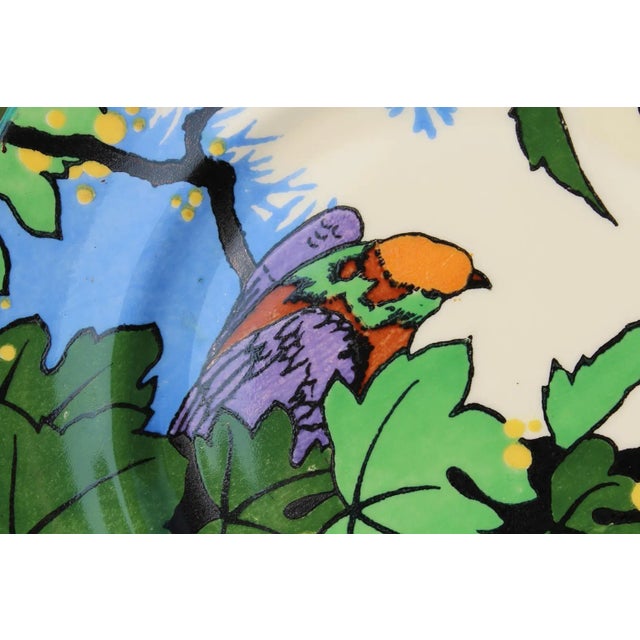 I absolutely love Art Deco motifs and this plate by Royal Doulton fits the bill perfectly! The colors are bold and lively,...