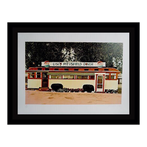 1980s John Baeder Lisi's Pittsfield Diner Print