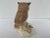 Mid Century Bone China Owl Figurine For Sale - Image 4 of 9