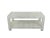 Karl Springer Style Hand-Painted Coffee Table in Faux "Goatskin" Finish, For Sale - Image 4 of 9