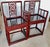 Just arrived this exceptional Pair of 19Th C. Chinese Bamboo Armchairs a rich Maroon and Black color.. These chairs have...