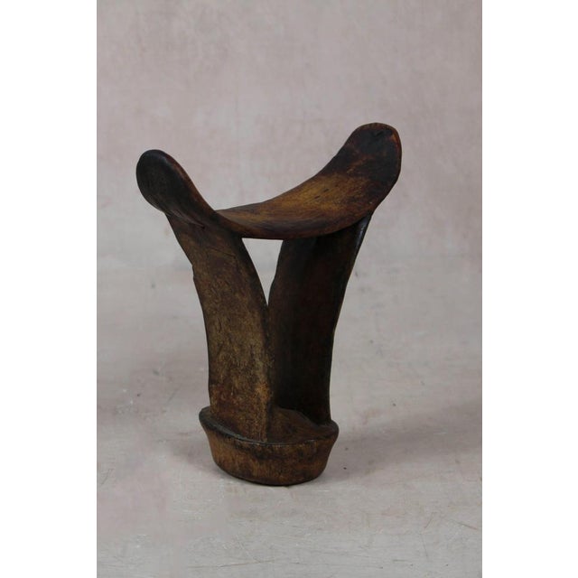 Vintage Boni Ethiopian Headrest - 24.5 For Sale - Image 3 of 5