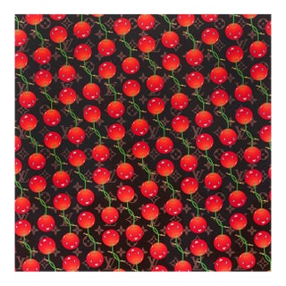 LV Cherry Infinity Print For Sale