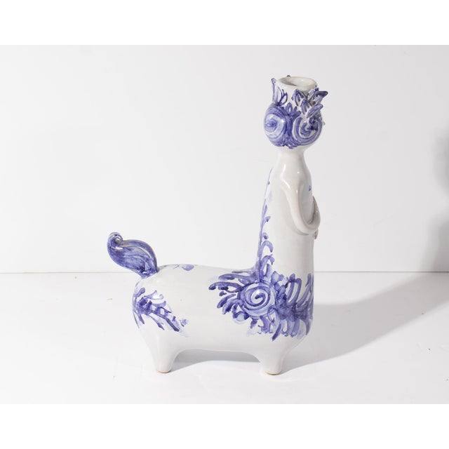 Bjørn Wiinblad Ceramic Centaur Candlestick Holder by Bjorn Wiinblad For Sale - Image 4 of 8