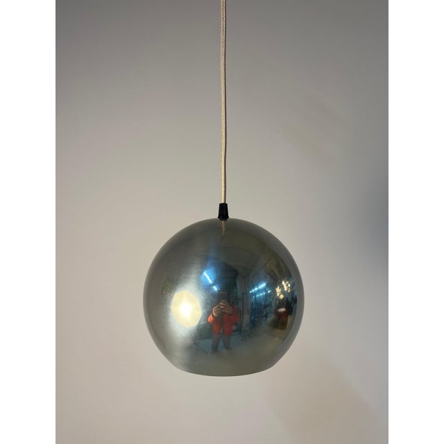 Topan Chrome Globe Lamp by Verner Panton For Sale - Image 11 of 11