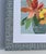 Blue Impasto Floral Painting by California Artist For Sale - Image 8 of 12