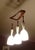 Vintage Pendant Light in Teak and Glass from Rispal For Sale - Image 16 of 18