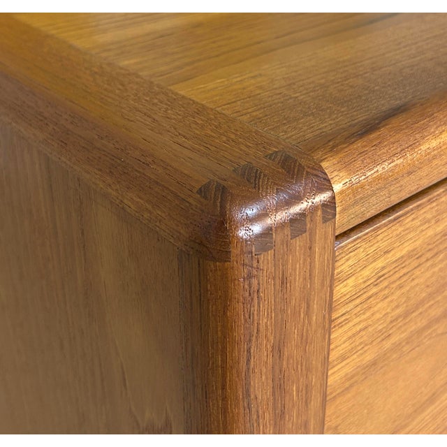 Mid-Century Modern 1970s Teak Credenza by D-Scan For Sale - Image 3 of 11