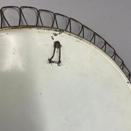 Brass Metal Round Mirror by Josef Frank for Svenskt Tenn, 1960s For Sale - Image 18 of 18