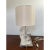 2010s Jacques Garcia for Baker Furniture Polished Quartz Table Lamp For Sale - Image 5 of 7