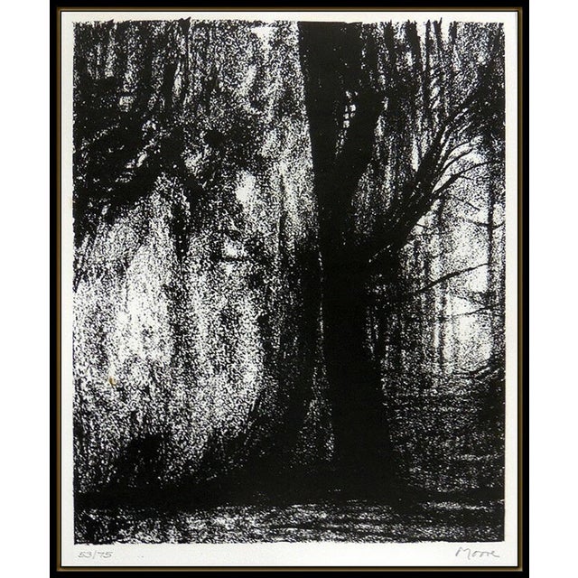 Message us to inquire about custom framing options! (Included for free with every purchase) The piece, one of his nicest...