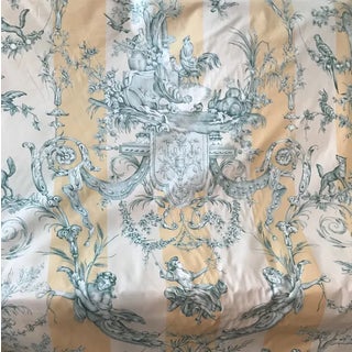 Scalamadre Cotton Toile Print Fabric- 20 Yards For Sale