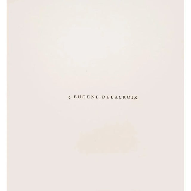 1950s 1950s Eugene Delacroix, "Tiger Mauling a Wild Horse" Hungarian Photogravure For Sale - Image 5 of 8