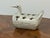 Traditional Ceramic Bird-Shaped Lidded Box, Vintage For Sale - Image 3 of 12