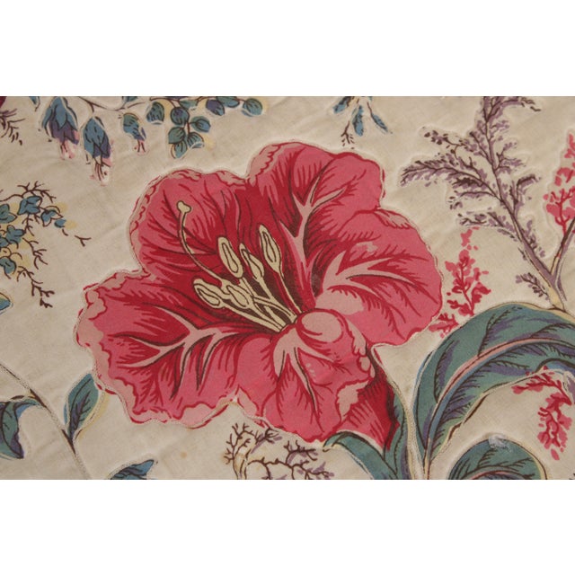 Hickory Chair Mahogany Frame Sheridan Style Loveseat Settee For Sale - Image 9 of 17